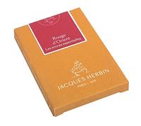 J. Herbin 11069JT Scatola di 7 cartucce per penne/roller Rosso D'Oriente
