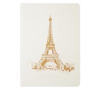 J. Herbin 93042T Quaderno cucito Torre Eiffel A5 righe avorio 120g 32 pag.