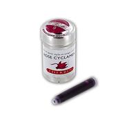 J. Herbin la perle des Encres cartucce di inchiostro per penna stilografica, confezione da 6 Rose Cyclamen