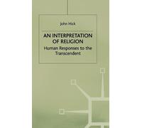 J. Hick An Interpretation of Religion (Copertina rigida)