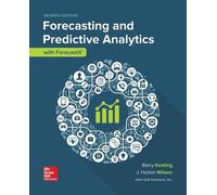 J Holton Wilson Loose Leaf for Forecasting and Predictiv (Rilegatura flessibile)