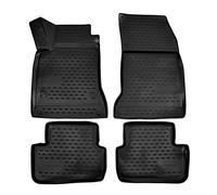 J&J Automotive | 3D Tappeti Tappetini Auto In TPE Gomma Su Misura Per GLA X156 2013-2019, Con Bordo Alto, Nero, Antiscivolo, Inodore