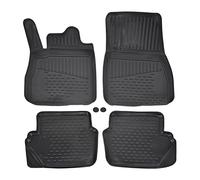 J&J AUTOMOTIVE | 3D Tappeti Tappetini Auto In TPE Gomma Su Misura Per Puma dal 2020 Phev - Plug-In Hybrid Vehicles, Con Bordo Alto, Nero, Antiscivolo