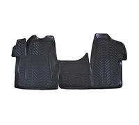 J&J AUTOMOTIVE | 3D Tappeti Tappetini Per Auto In TPE Gomma Premium Su Misura Per Master dal 2010, Bordo di 4cm, Nero, Inodore, Set 4 Pz