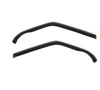 J&J Automotive | Deflettori D'Aria Antiturbo Per Carawelle/Transporter/Multivan T5 / T6 2003-2019, Set di 2 Pz, Anteriore, Nero, Antivento