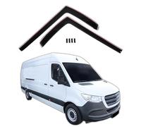 J&J AUTOMOTIVE | Deflettori D'Aria Antiturbo per Sprinter W907 2D dal 2018, 2pezzi