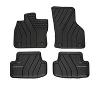 J&J AUTOMOTIVE | - Eco Tappetini In Gomma Tappetini In Gomma Per Leon 3 III 2012-2020, 4 Pz, Neri, Antiscivolo, Inodore, Per Tutte Le Stagioni
