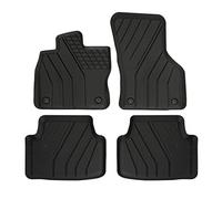 J&J Automotive | - Eco Tappetini In Gomma Tappetini In Gomma Per Octavia 3 III 2013-2019, 4 Pz, Neri, Antiscivolo, Inodore, Per Tutte Le Stagioni