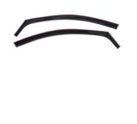 J&J AUTOMOTIVE GP Deflettori d'Aria per Volkswagen Caddy 2003-2020, Set da 2 Pezzi, Antiturbo Antivento Antipioggia, Anteriore Nero fumé Oscurato