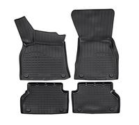 J&J AUTOMOTIVE | NORM 3D Tappeti Tappetini Auto In TPE Gomma Su Misura Per A6 C8 dal 2018, Kit di 4 Pezzi, Inodore, Nero, Antiscivolo