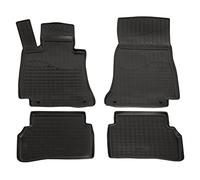 J&J AUTOMOTIVE | NORM 3D Tappeti Tappetini Auto In TPE Gomma Su Misura Per C-Class W205 / S205 2015-2021, Kit di 4 Pezzi, Inodore, Nero, Antiscivolo