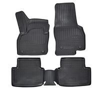 J&J AUTOMOTIVE | NORM 3D Tappeti Tappetini Auto In TPE Gomma Su Misura Per Kamiq dal 2019, Kit di 4 Pezzi, Inodore Con Bordo Alto cca 4-5 cm, Colore Nero, Antiscivolo