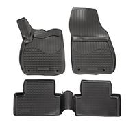 J&J AUTOMOTIVE | NORM 3D Tappeti Tappetini Auto In TPE Gomma Su Misura Per Zafira C Tourer 2011-2019, Kit di 4 Pezzi, Inodore, Nero, Antiscivolo
