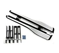J&J Automotive | Pedane Laterale Sottoporta In Alluminio E Plastica ABS Per CR-V 2012-2016, 1 KIT, Materiale Di Montaggio Incluso
