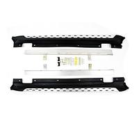 J&J Automotive | Pedane Laterale Sottoporta In Alluminio E Plastica ABS Per GLA X156 2013-2019, 1 KIT, Materiale Di Montaggio Incluso