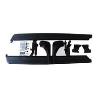 J&J AUTOMOTIVE | Pedane Laterale Sottoporta in Alluminio E Plastica ABS per Range Vogue L322 2002-2012, 1 Kit, Materiale di Montaggio Incluso