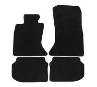 J&J AUTOMOTIVE | Premium nero tappeti su misura per 5 F10 / F11 2011-2017, Set di 4 Pezzi, Anteriore E Posteriore, Nero, Antiscivolo