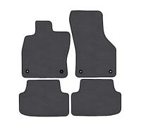 J&J AUTOMOTIVE | Premium tappeti su misura per A3 8V 2013-2020 4 pezzi, Anteriore E Posteriore, Antracite, Antiscivolo