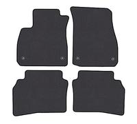 J&J Automotive | Premium tappeti su misura per Opel Insignia per 2017 4 pezzi, Anteriore E Posteriore, Antracite, Antiscivolo