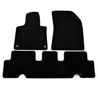 J&J AUTOMOTIVE | Tappeti Tappetini In Tessuto In Velluto Su Misura Adatti Per C4 Picasso 2013-2019 / C4 Spacetourer dal 2018, 3 Pz