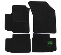 J&J AUTOMOTIVE | Tappetini in velluto per auto tepiche adatti per Swift 2005 - 2010, vestibilità precisa, fondo antiscivolo, rinforzato nella zona dei pedali