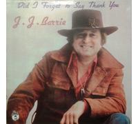 J. J. Barrie - Did I Forget To Say Thank You - Power Exchange Records & Tapes - PXL 010