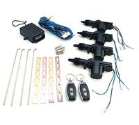 J/J Kit Chiusura Centralizzata Centralina Universale Auto Con 2 Telecomandi