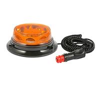 J/J Lampeggiante 8 LED Arancione Basso Girofaro 12v 24v Omologato 4 Modi