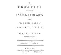 J J Rousseau A Treatise On The Social Compact (Tascabile)