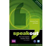 J J Wilson Antonia Clare Spkout Pre-Int Sbk DVD/AB pk (Mixed Media Product)