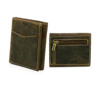 J.JONES - Portafoglio Uomo in Vera Pelle - Mini Wallet con Protezione RFID