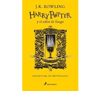 J. K. Rowling Harry Potter y el cáliz de fuego (20 Aniv. Huff (Copertina rigida)