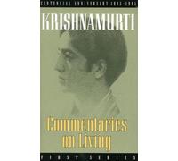 J. Krishnamurti Commentaries on Living (Tascabile)