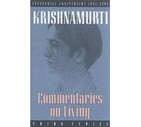 J. Krishnamurti Commentaries on Living (Tascabile)