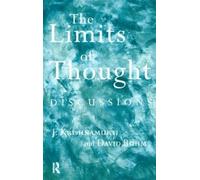 J. Krishnamurti David Bohm The Limits of Thought (Tascabile)