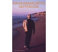 J. Krishnamurti Krishnamurti'S Notebook (Tascabile)