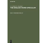 J. L. Dolby H. L. Resnikoff The reverse word list (Copertina rigida)