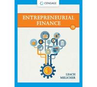 J. Leach Ronald Melicher Entrepreneurial Finance (Copertina rigida)