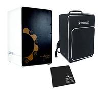 J. LEIVA Zoco 2.0 Cajon Black & White Edition + Keep Drum tasche + Pad