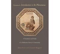 J. Lennart Berggren James Geminos's Introduction to the Phen (Copertina rigida)