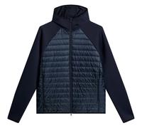 J. LINDEBERG Giacca Hayden Quilt Hybrid con cappuccio, navy