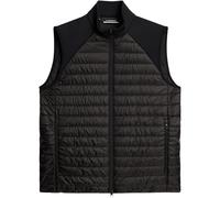J. LINDEBERG Gilet Hayden Quilt Hybrid, nero