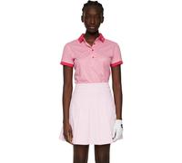 J.Lindeberg Tour Tech Print Geo Pink S Polo