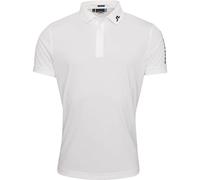 J. LINDEBERG Polo Tour Tech regular fit, bianco