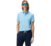 J. LINDEBERG Polo Tour Tech regular fit, blu chiaro