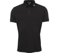 JLindeberg Tour Tech Polo Uomini-Nero in nero, Taglia: XXL