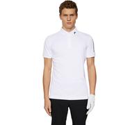 J. LINDEBERG Polo Tour Tech Slim, bianco