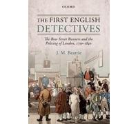 J. M. Beattie The First English Detectives (Copertina rigida)