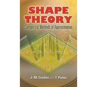 J M Cordier T Porter Shape Theory (Tascabile) Dover Books on Mathematics
