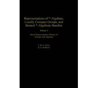 J. M.G. Fell Representations of -Algebras, Locally Compact G (Copertina rigida)